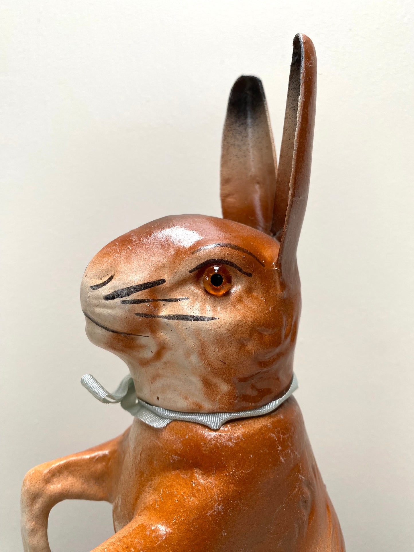 Antique German Standing Papier-Mache Rabbit