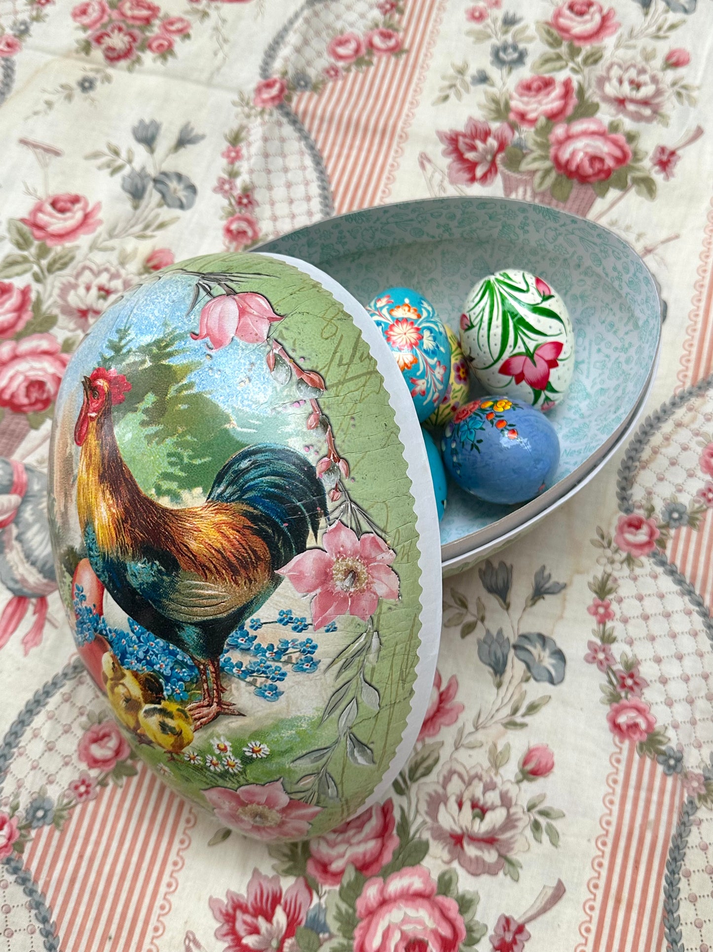 German Paper Eggs Extra Large - 'Easter Joy'