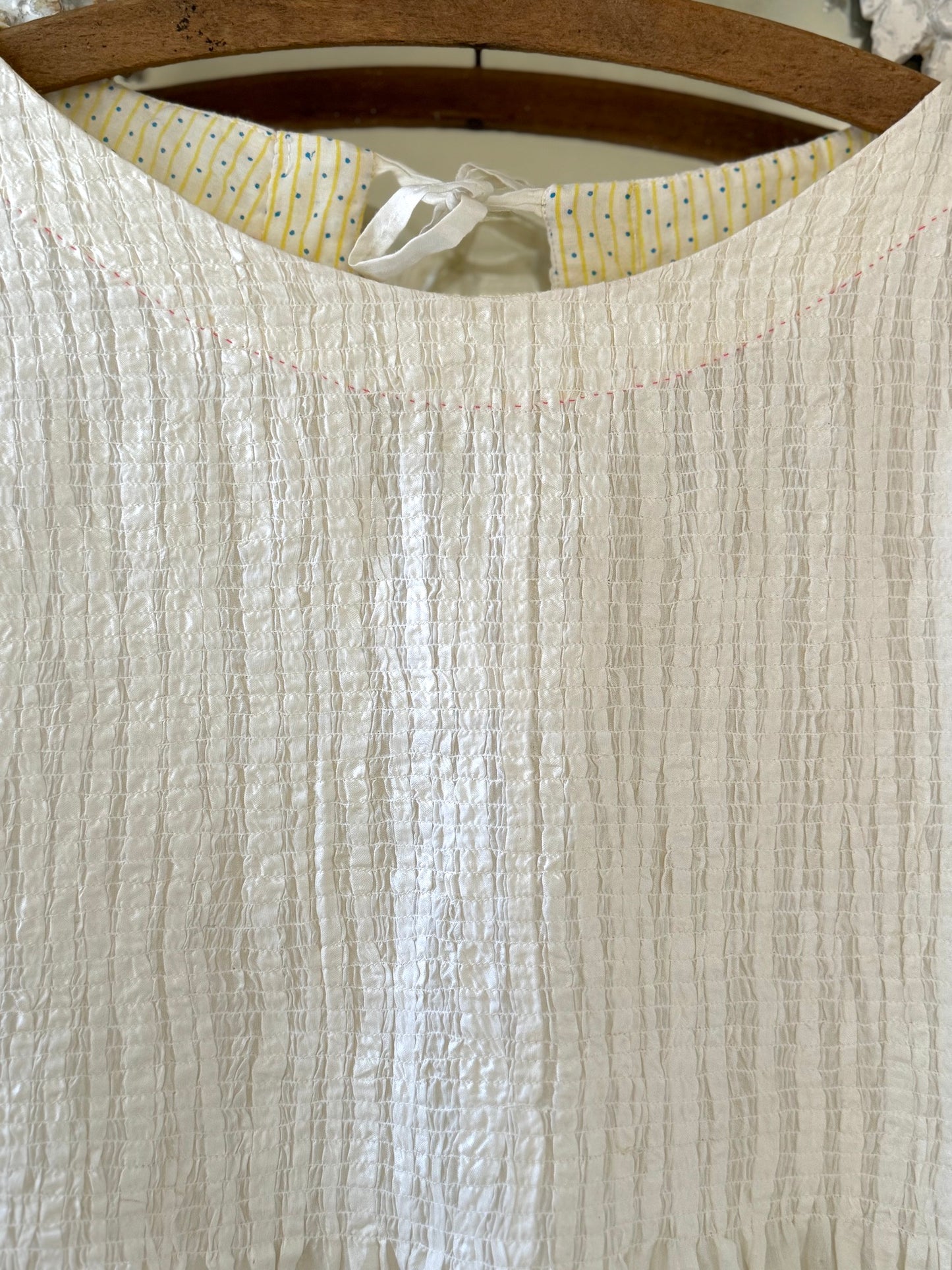 Eka 'Peru' Ivory Silk Top - One Size - LAST ONE