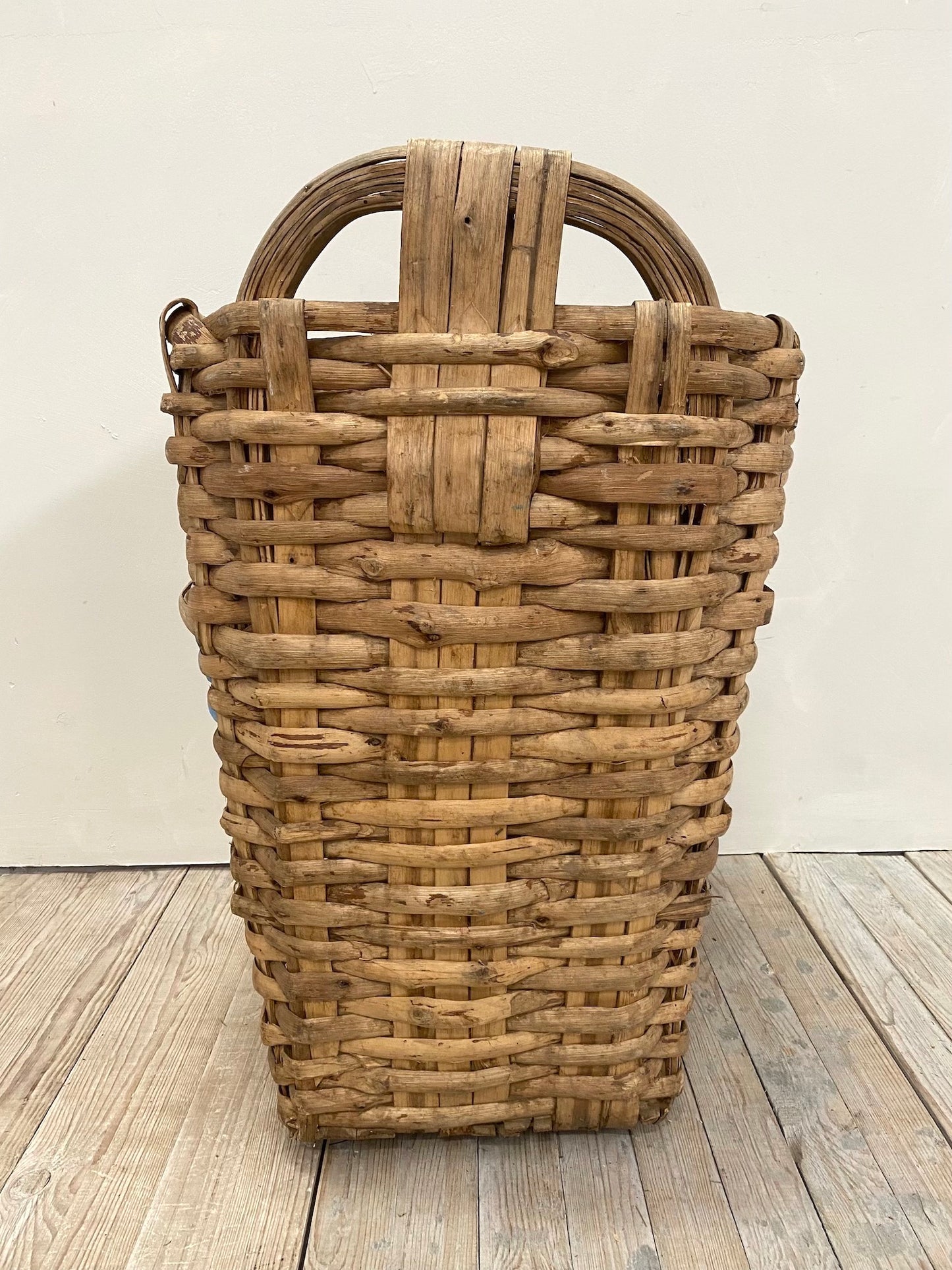 Vintage French Harvest Basket 16