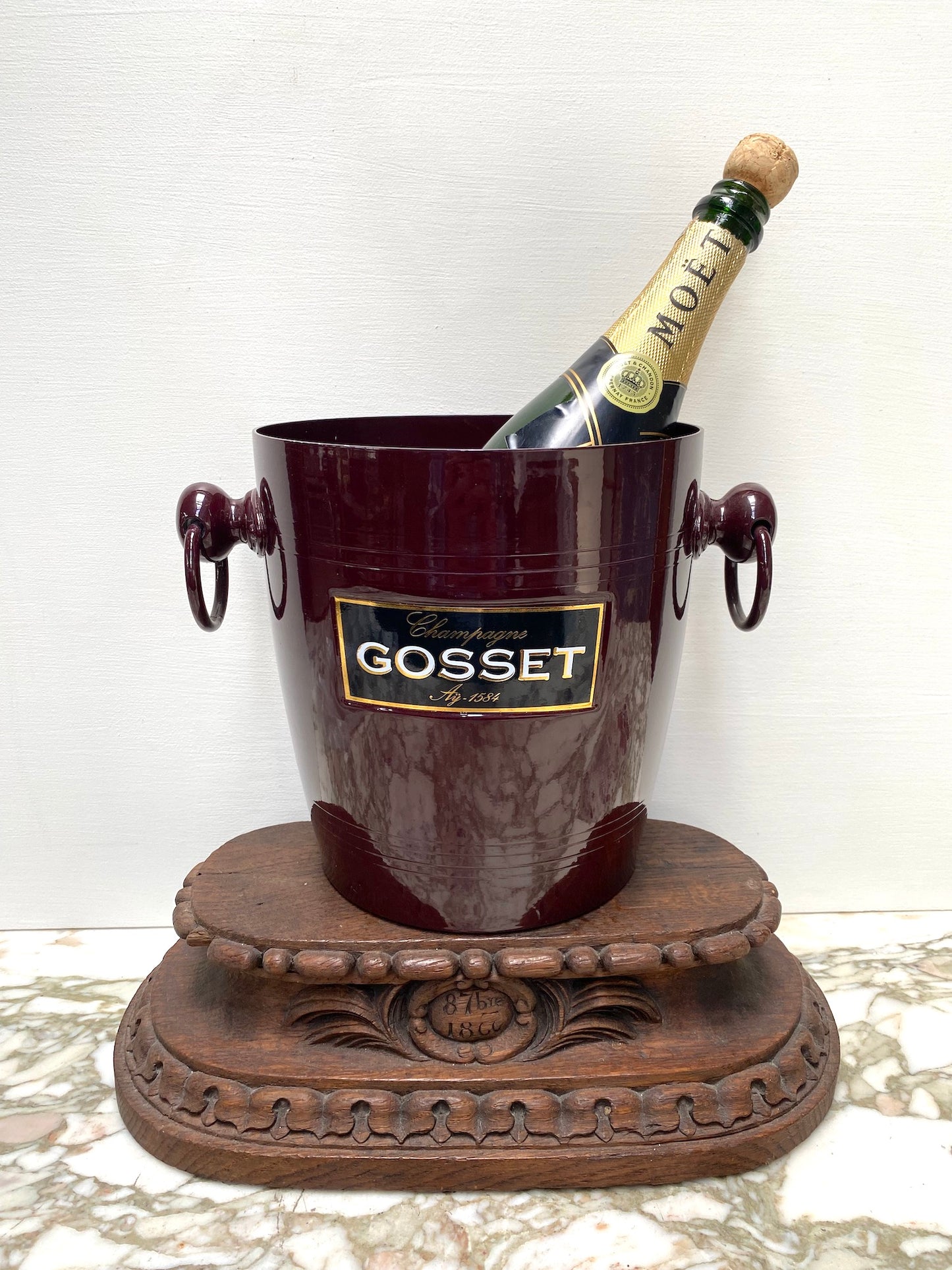 Vintage French Champagne Bucket 'Grosset'