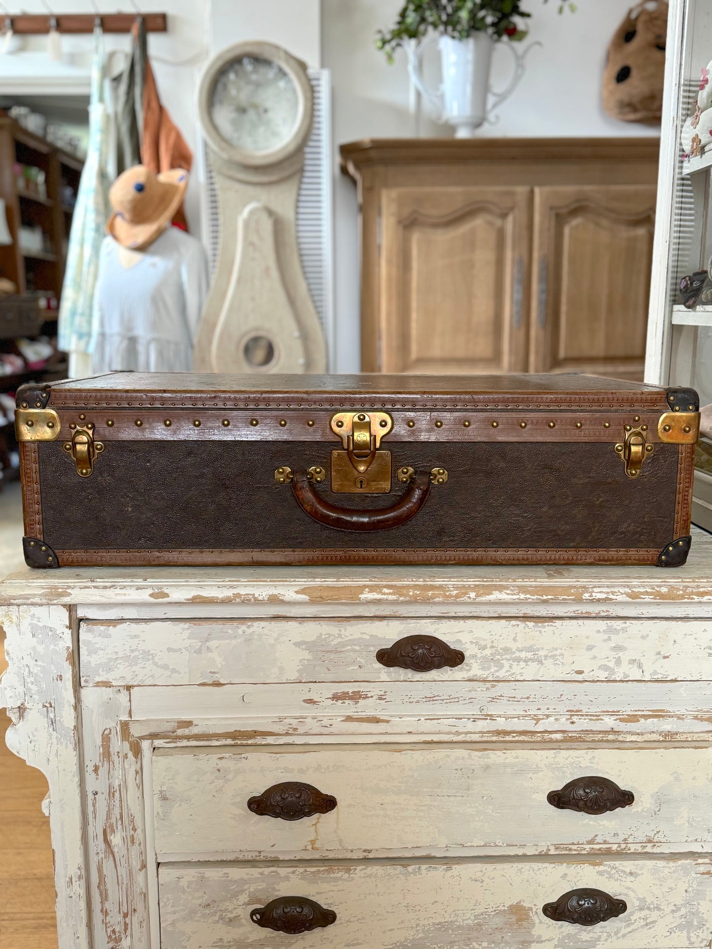 Vintage French Louis Vuitton Suitcases