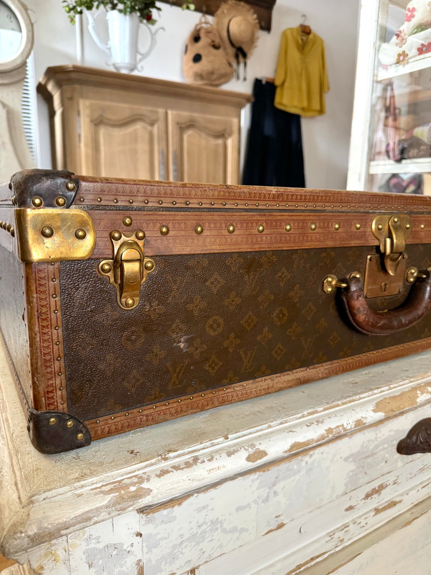 Vintage French Louis Vuitton Suitcases