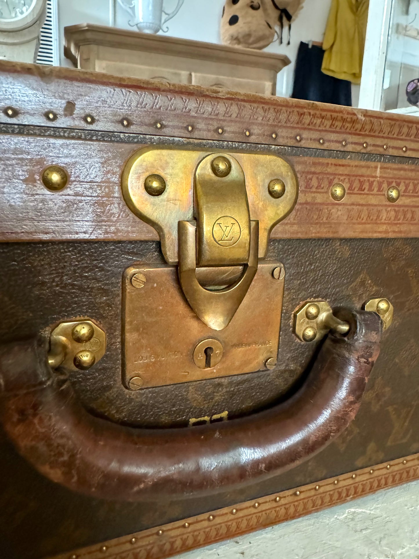 Vintage French Louis Vuitton Suitcases