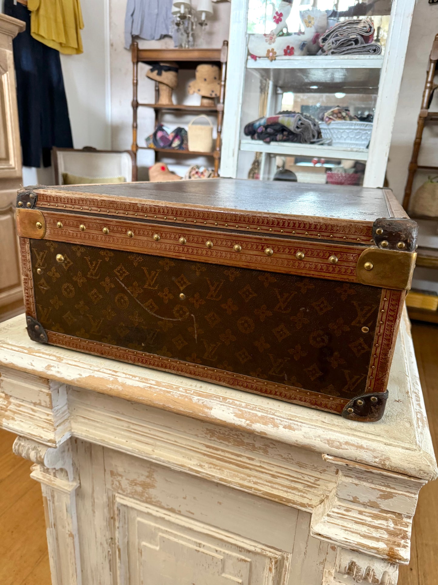 Vintage French Louis Vuitton Suitcases