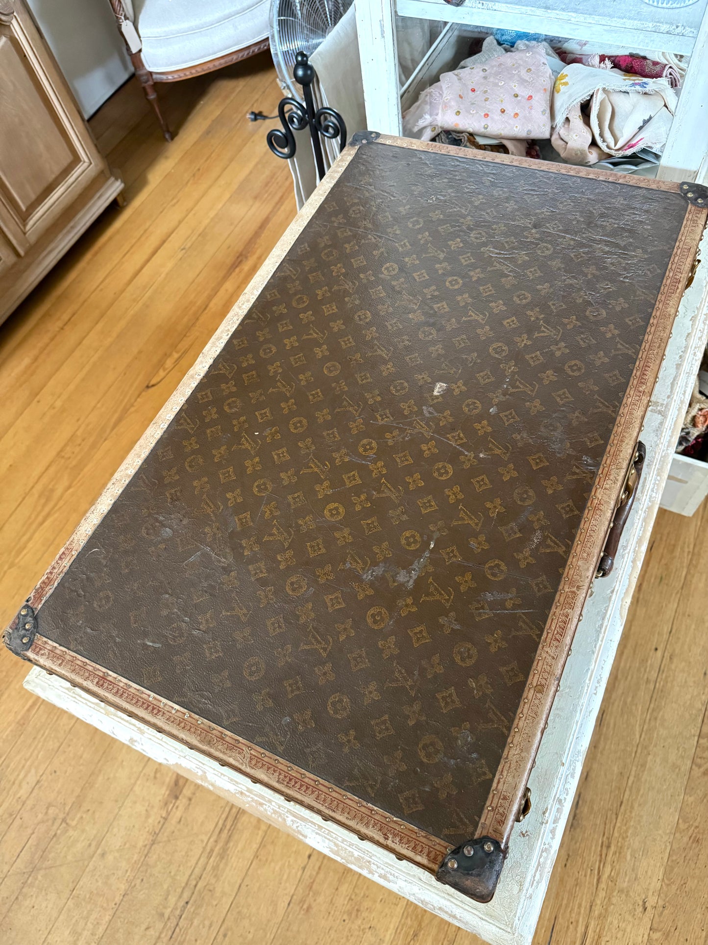 Vintage French Louis Vuitton Suitcases