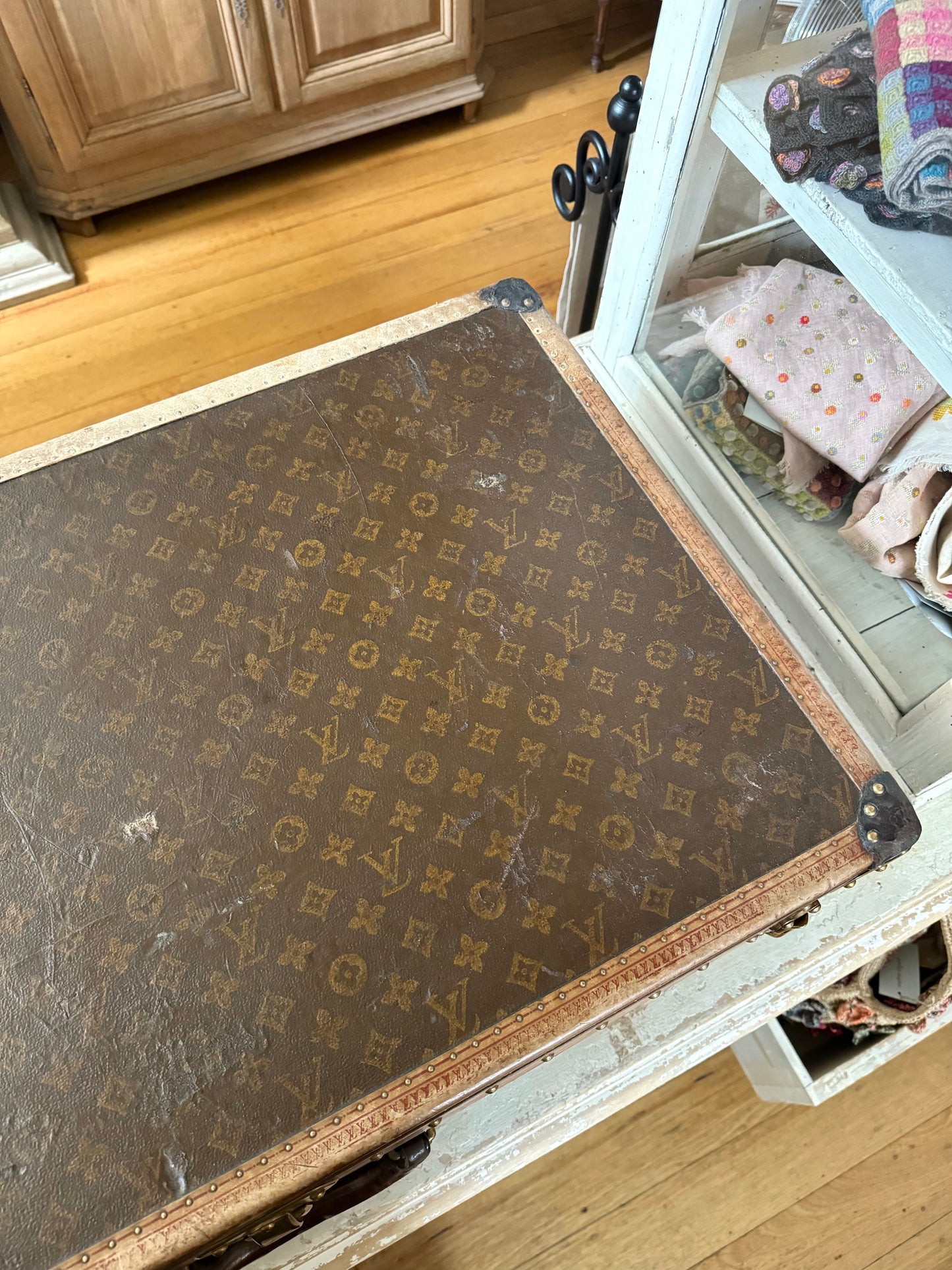 Vintage French Louis Vuitton Suitcases