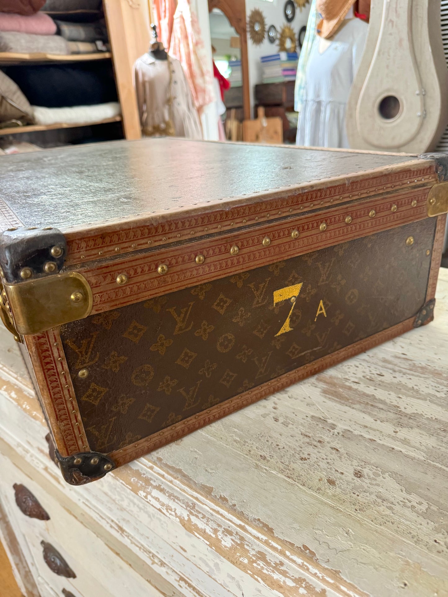 Vintage French Louis Vuitton Suitcases