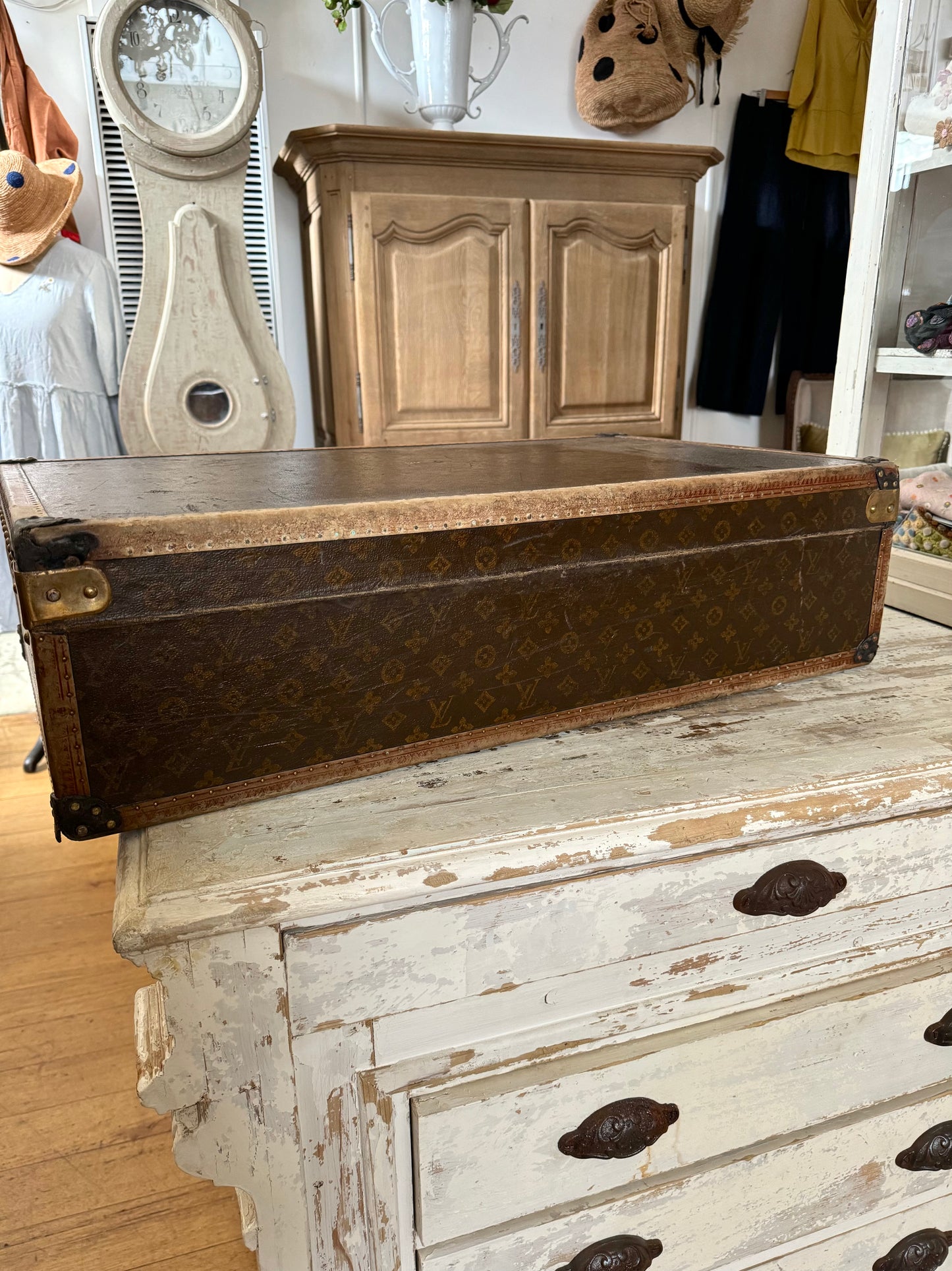 Vintage French Louis Vuitton Suitcases