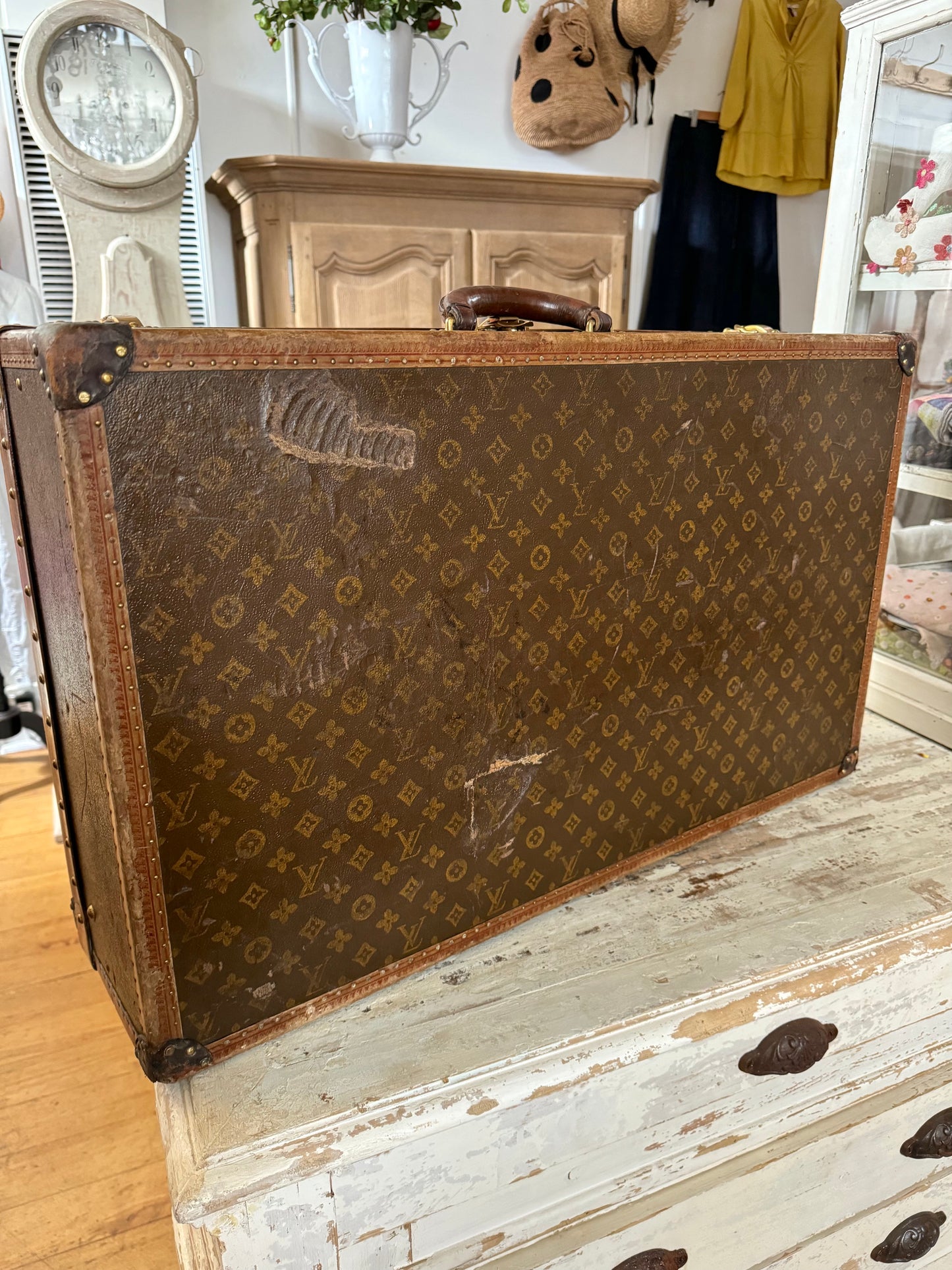 Vintage French Louis Vuitton Suitcases