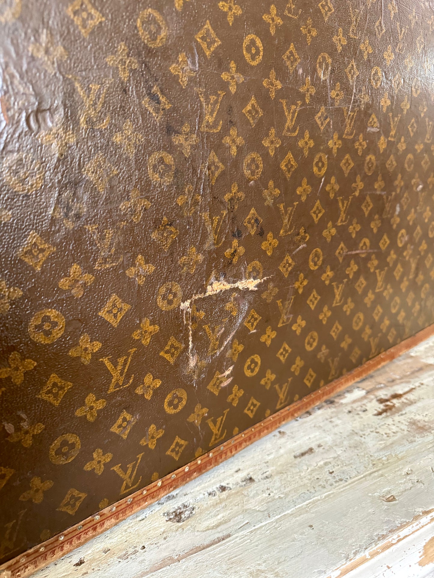 Vintage French Louis Vuitton Suitcases