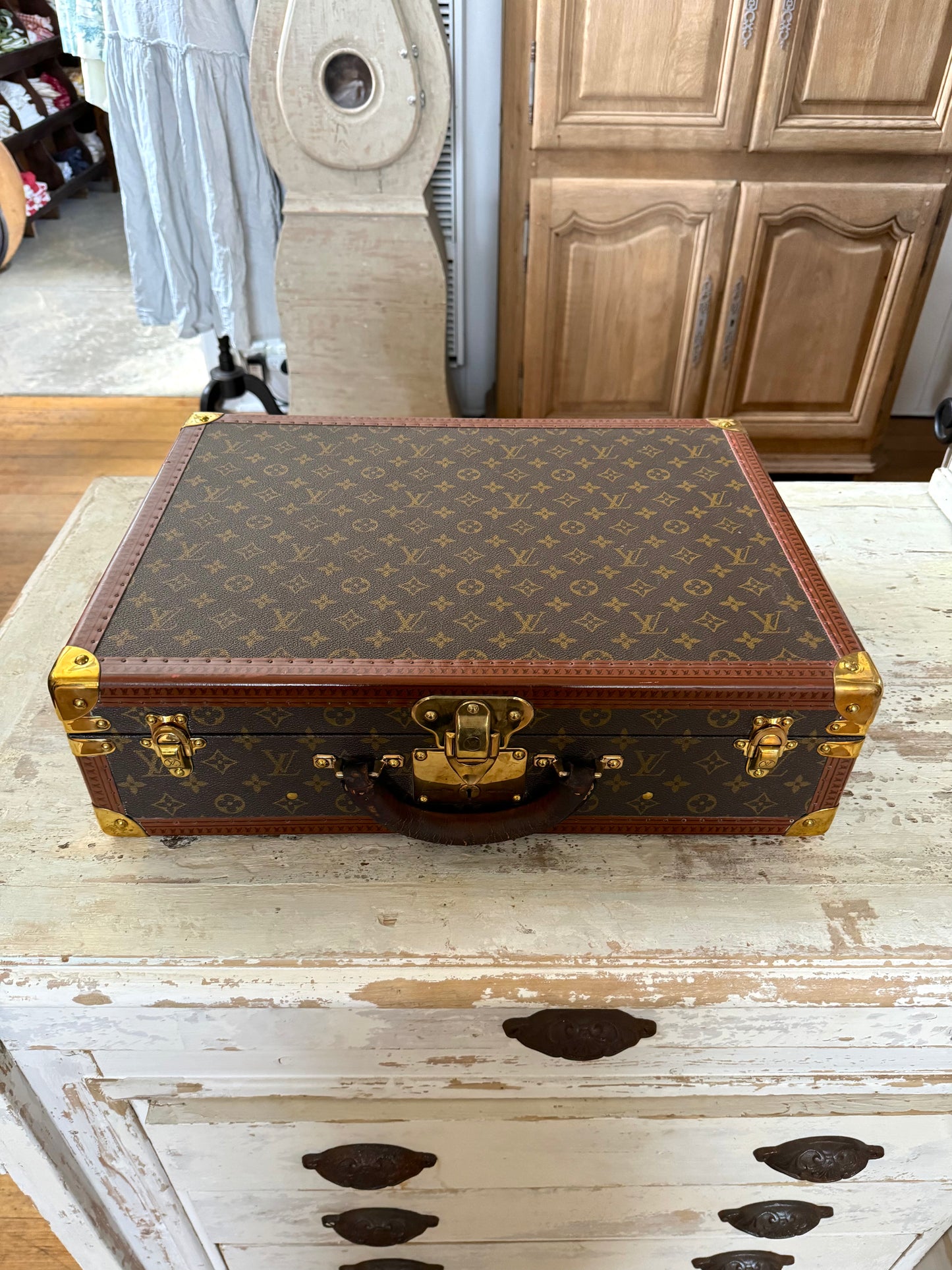 Vintage French Louis Vuitton Suitcases