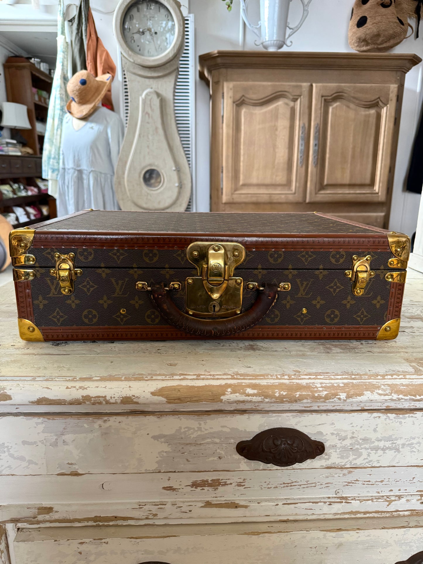 Vintage French Louis Vuitton Suitcases