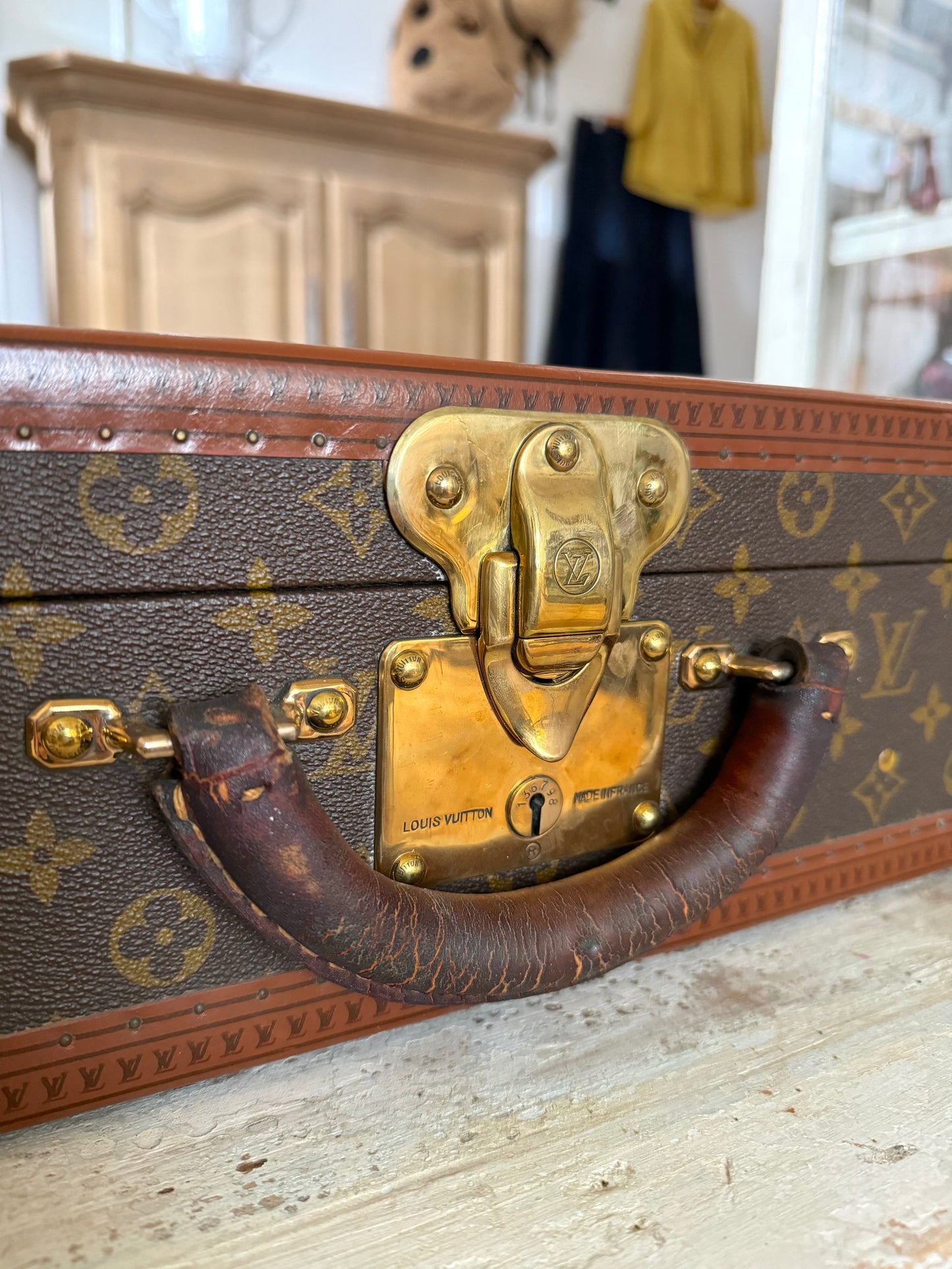 Vintage French Louis Vuitton Suitcases