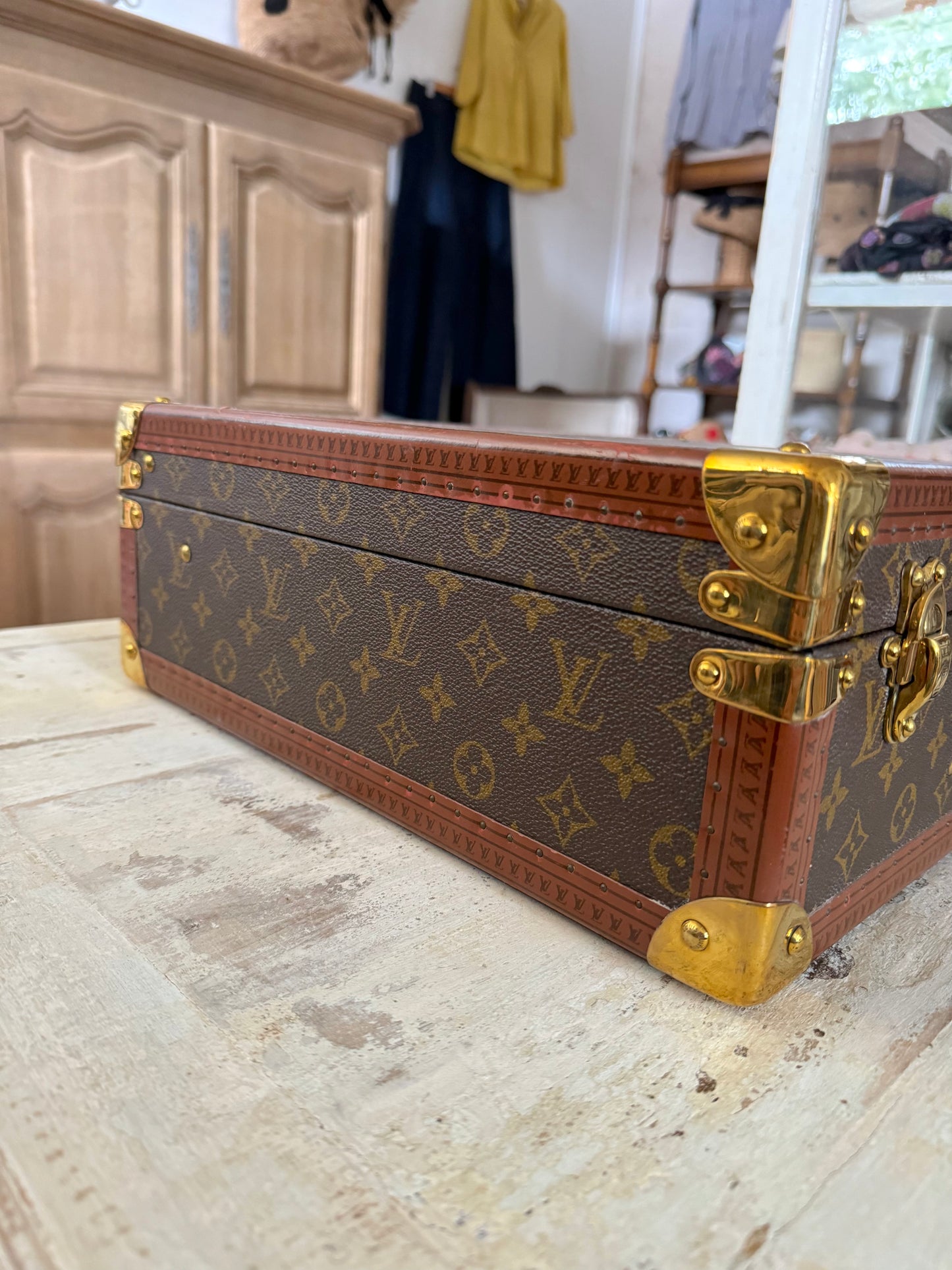 Vintage French Louis Vuitton Suitcases