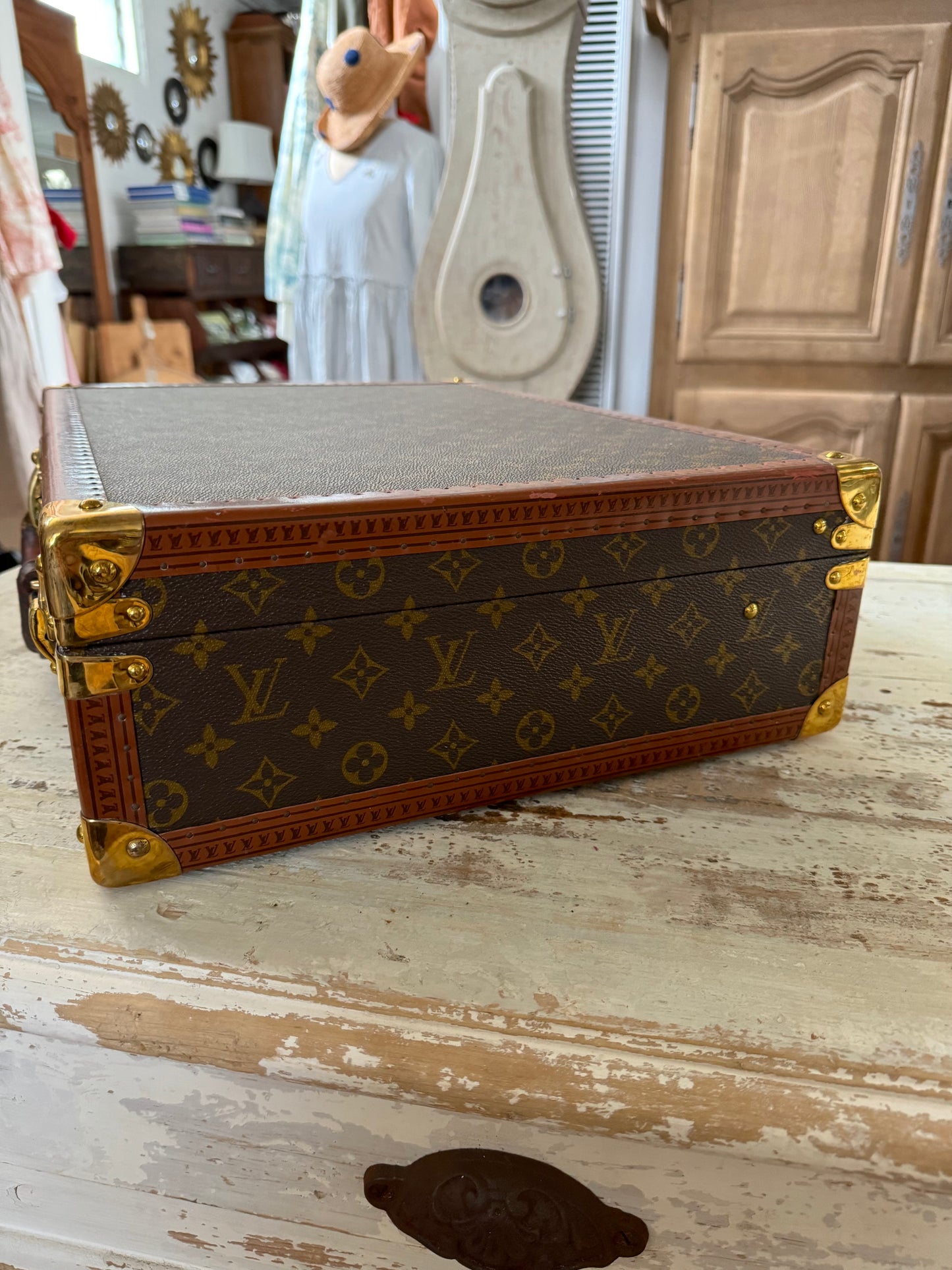 Vintage French Louis Vuitton Suitcases