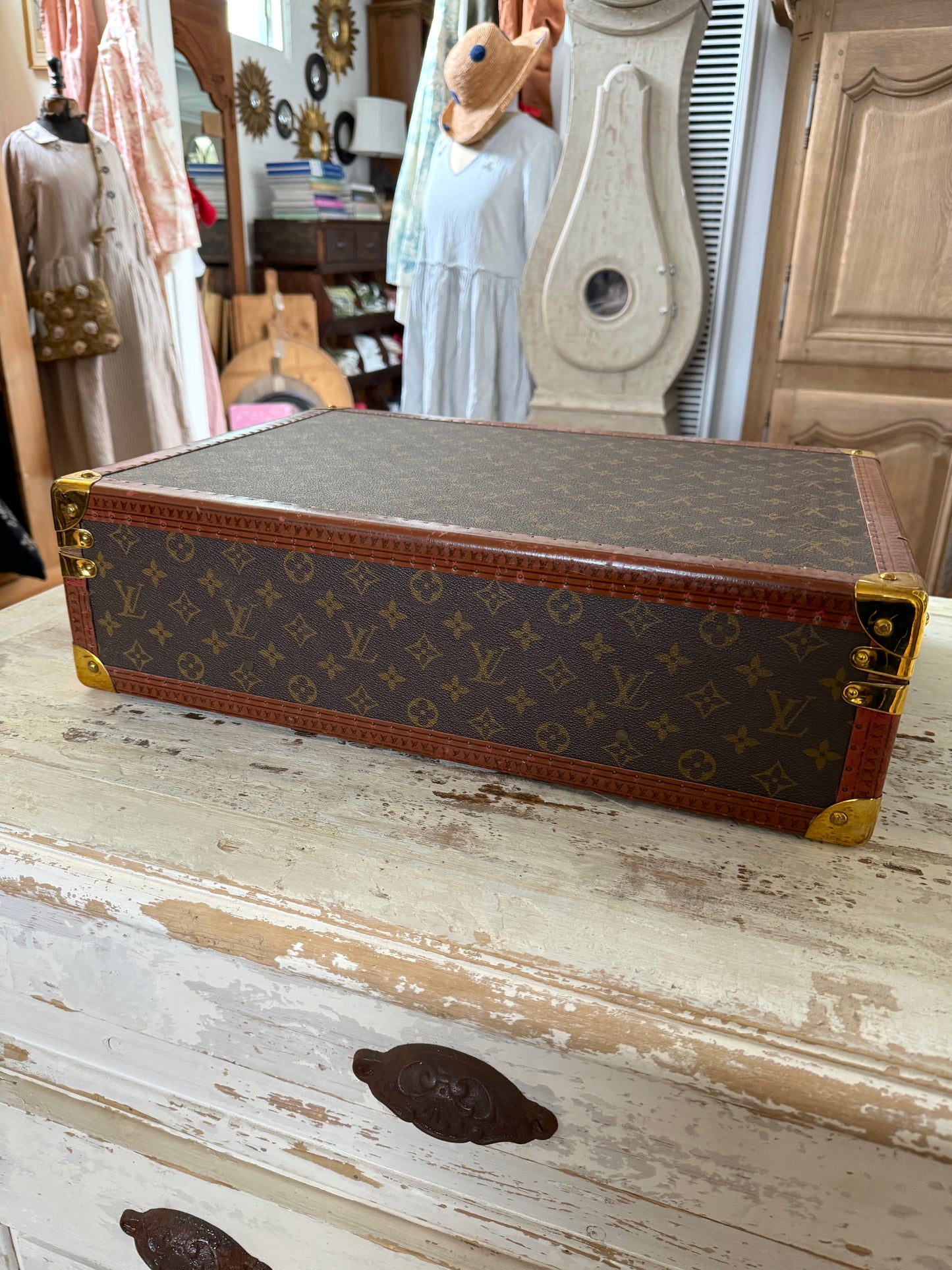 Vintage French Louis Vuitton Suitcases