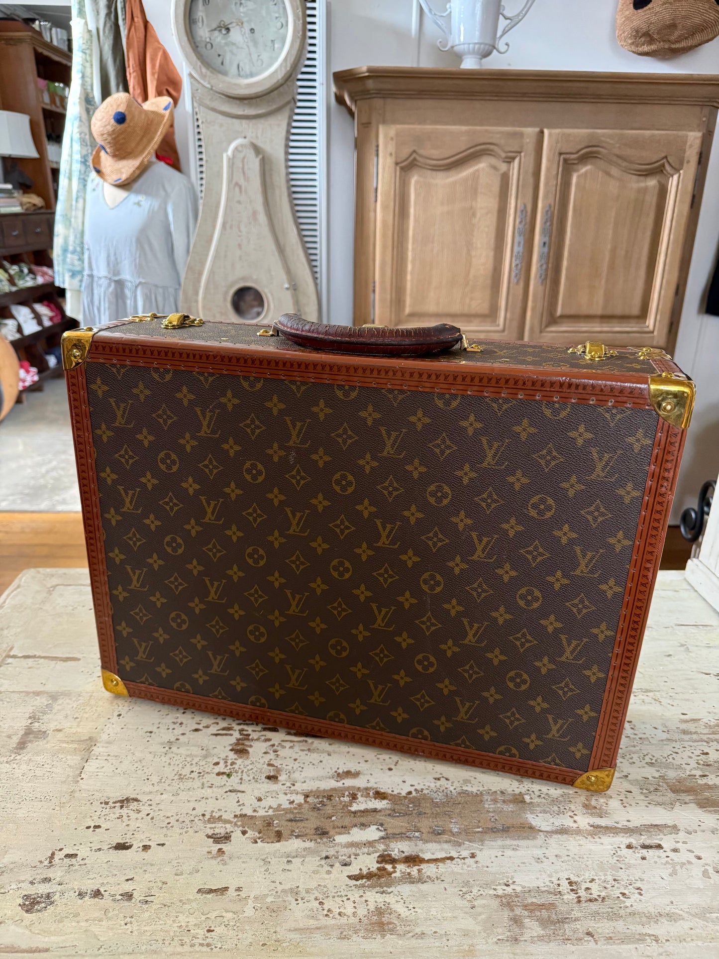 Vintage French Louis Vuitton Suitcases