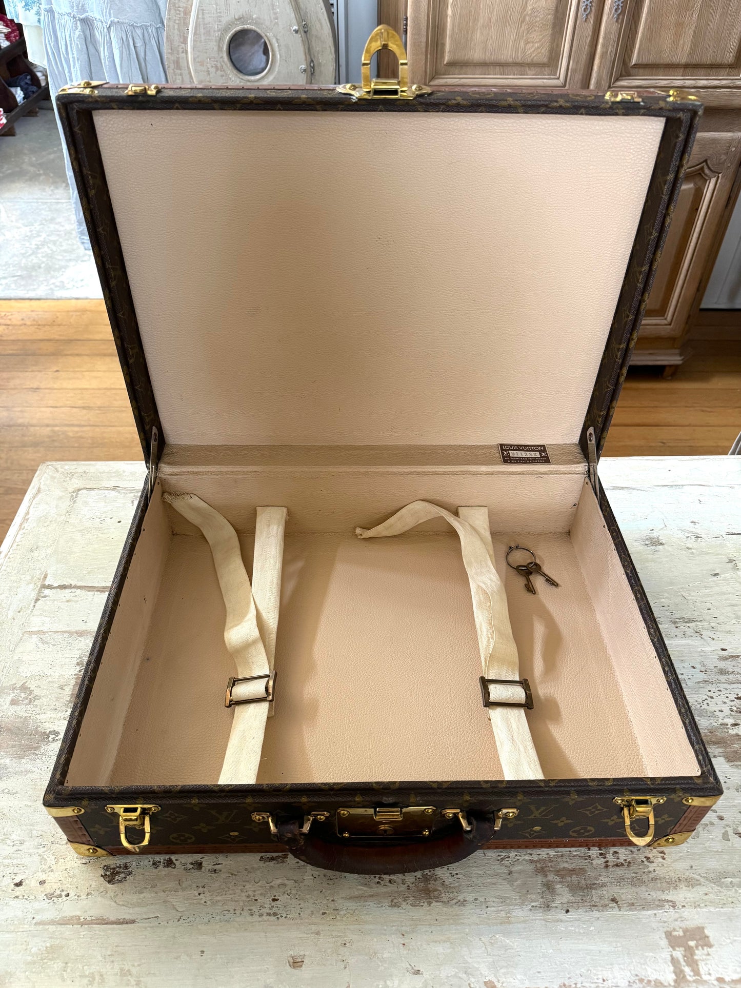 Vintage French Louis Vuitton Suitcases