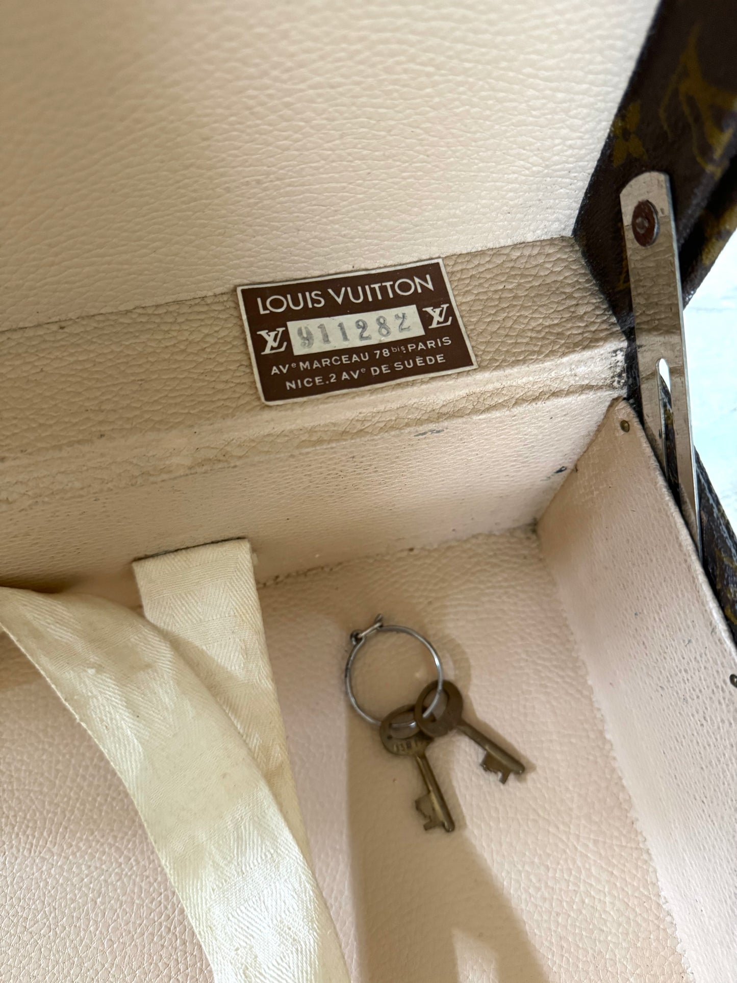 Vintage French Louis Vuitton Suitcases