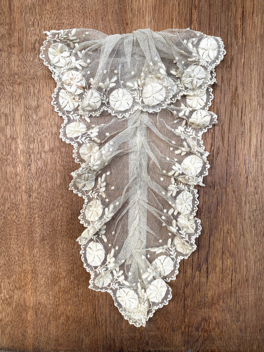 Antique French Lace Jabot