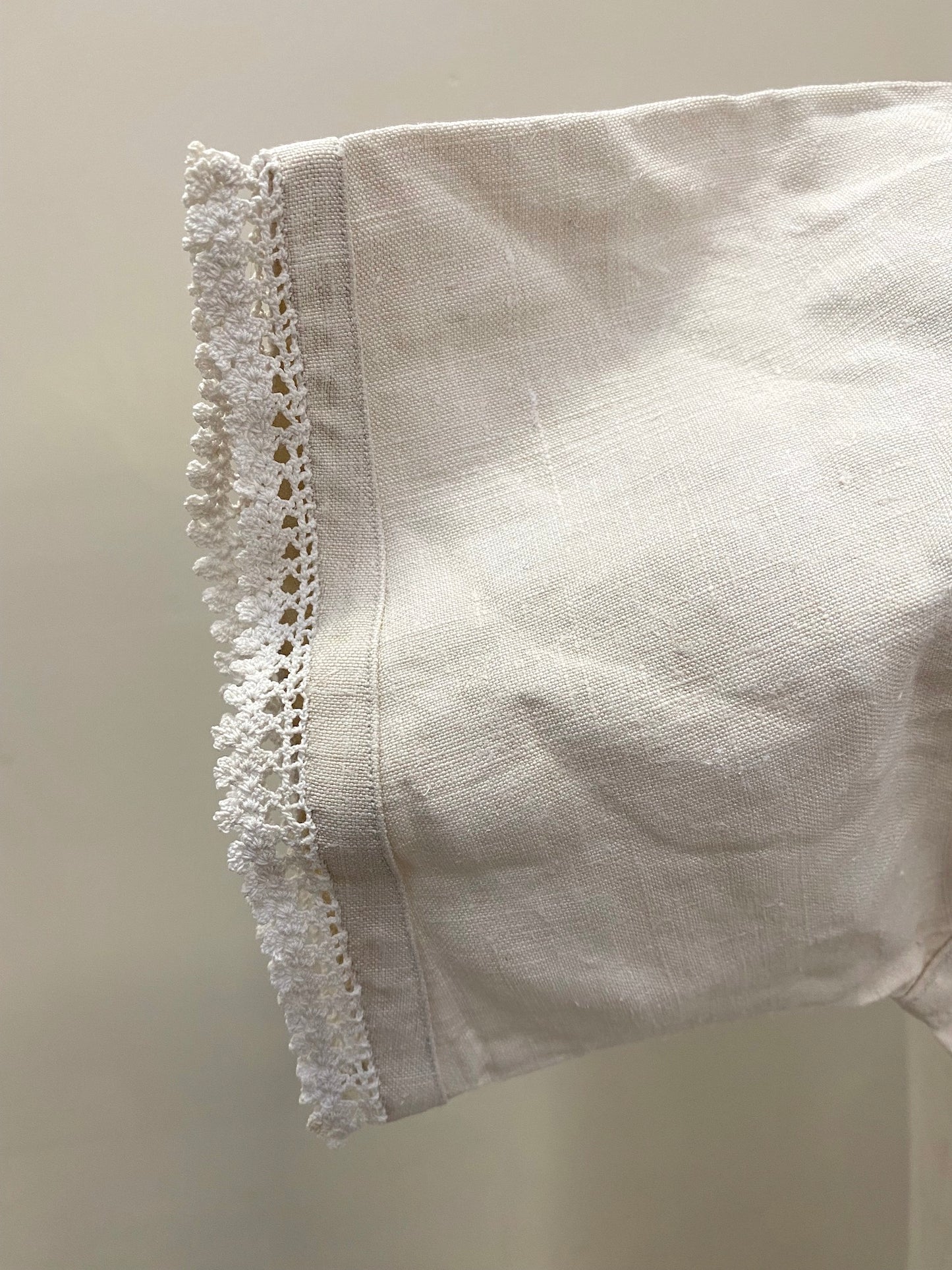 Antique French Linen Convent Nightie 'CT'