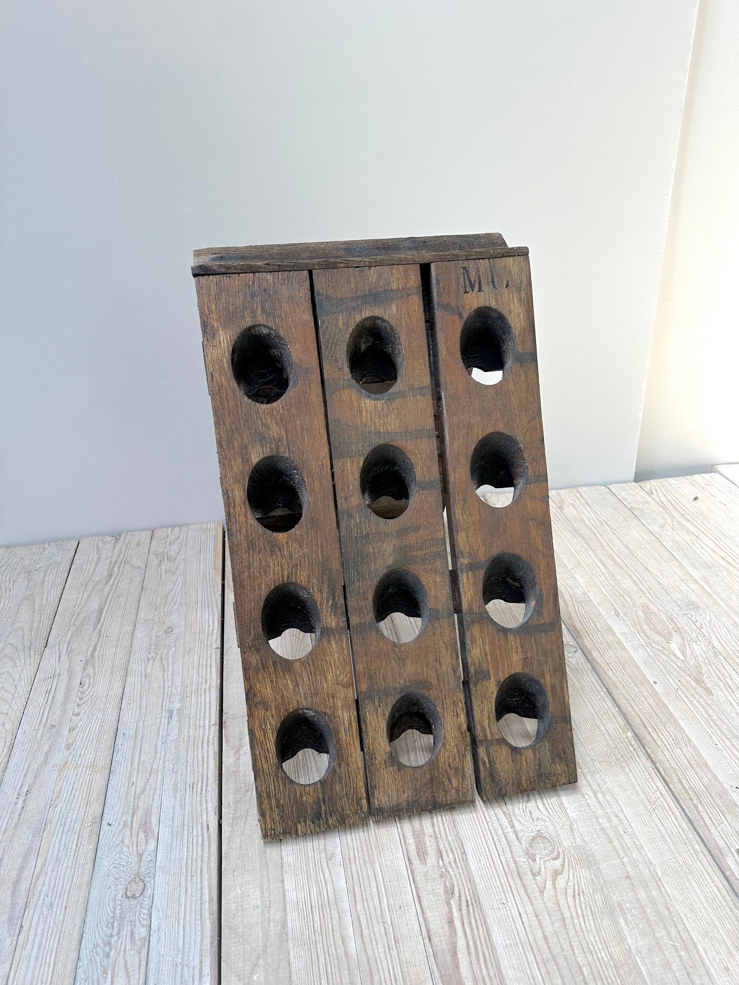 Vintage French Petite Riddling Rack