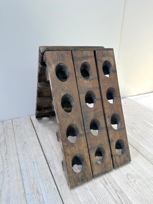 Vintage French Petite Riddling Rack