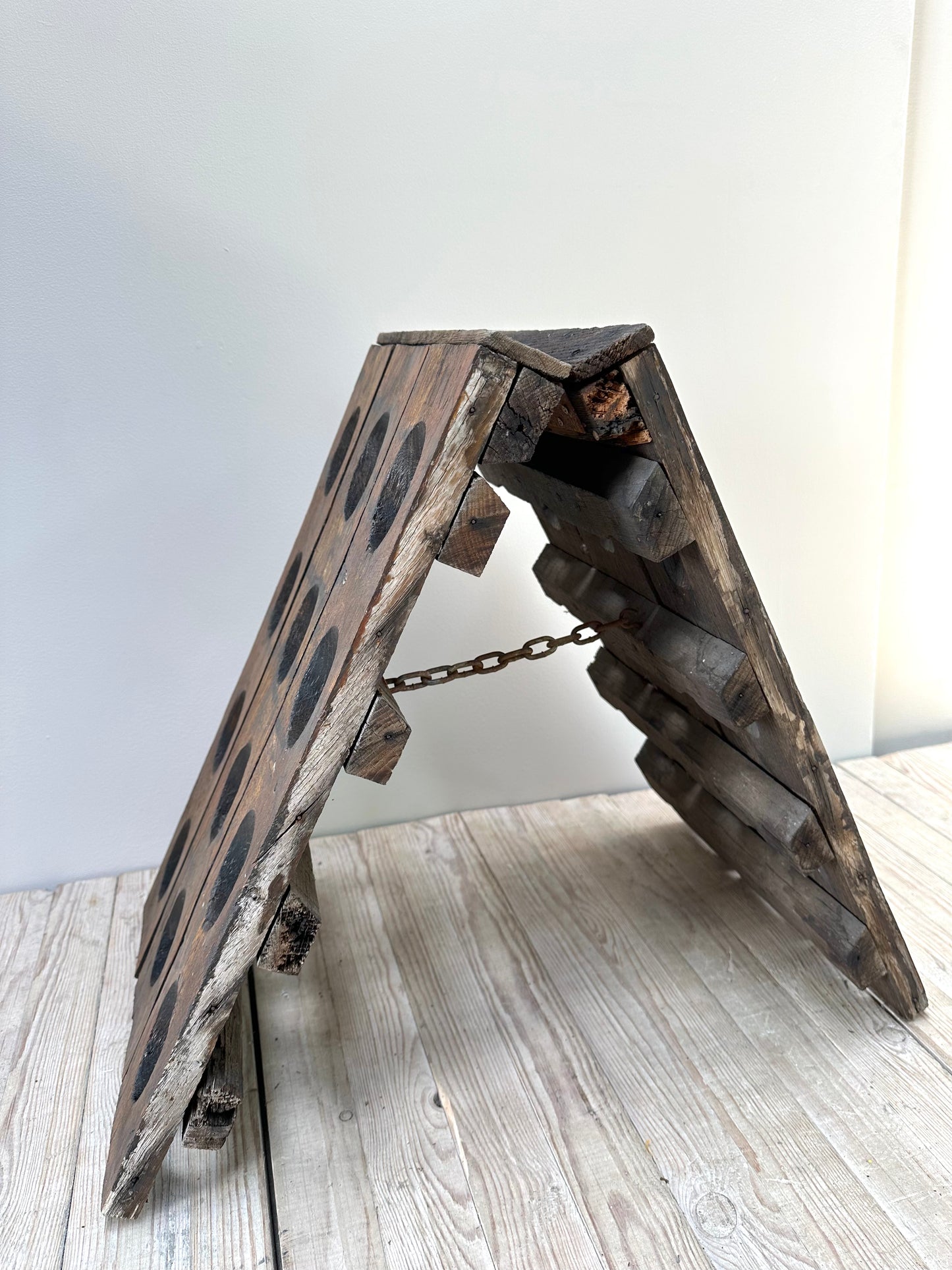 Vintage French Petite Riddling Rack