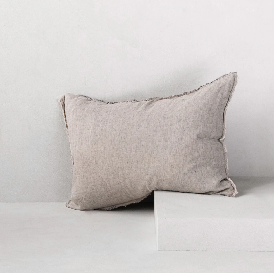 Hale Mercantile 'Flocca' Linen Standard Pillowcase