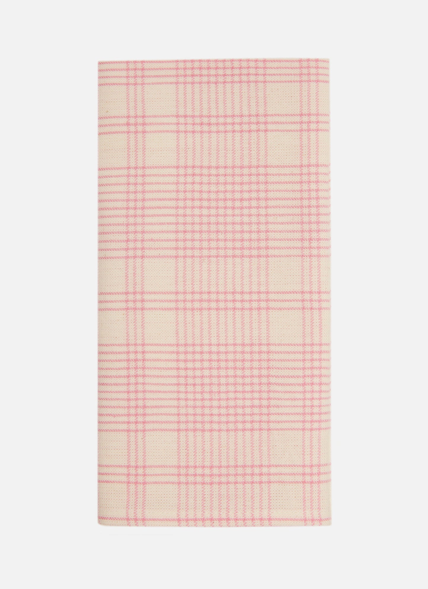 Heather Taylor Home 'Marianne Plaid - Peony' Linen Napkins Set of 4