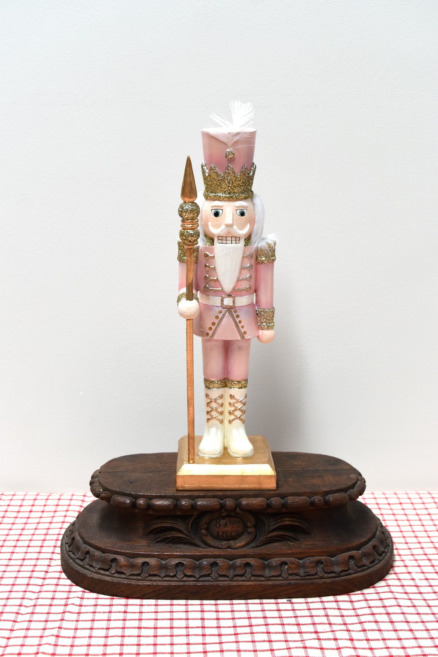 Pastel Pink Nutcracker