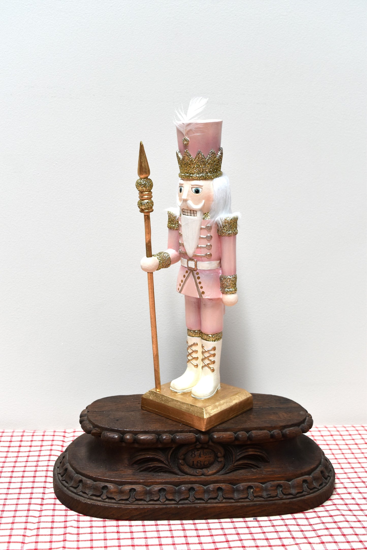 Pastel Pink Nutcracker