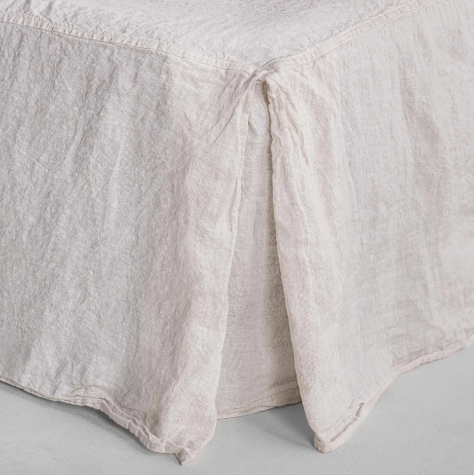 Hale Mercantile 'Basix' Linen Bed Skirt/Valance