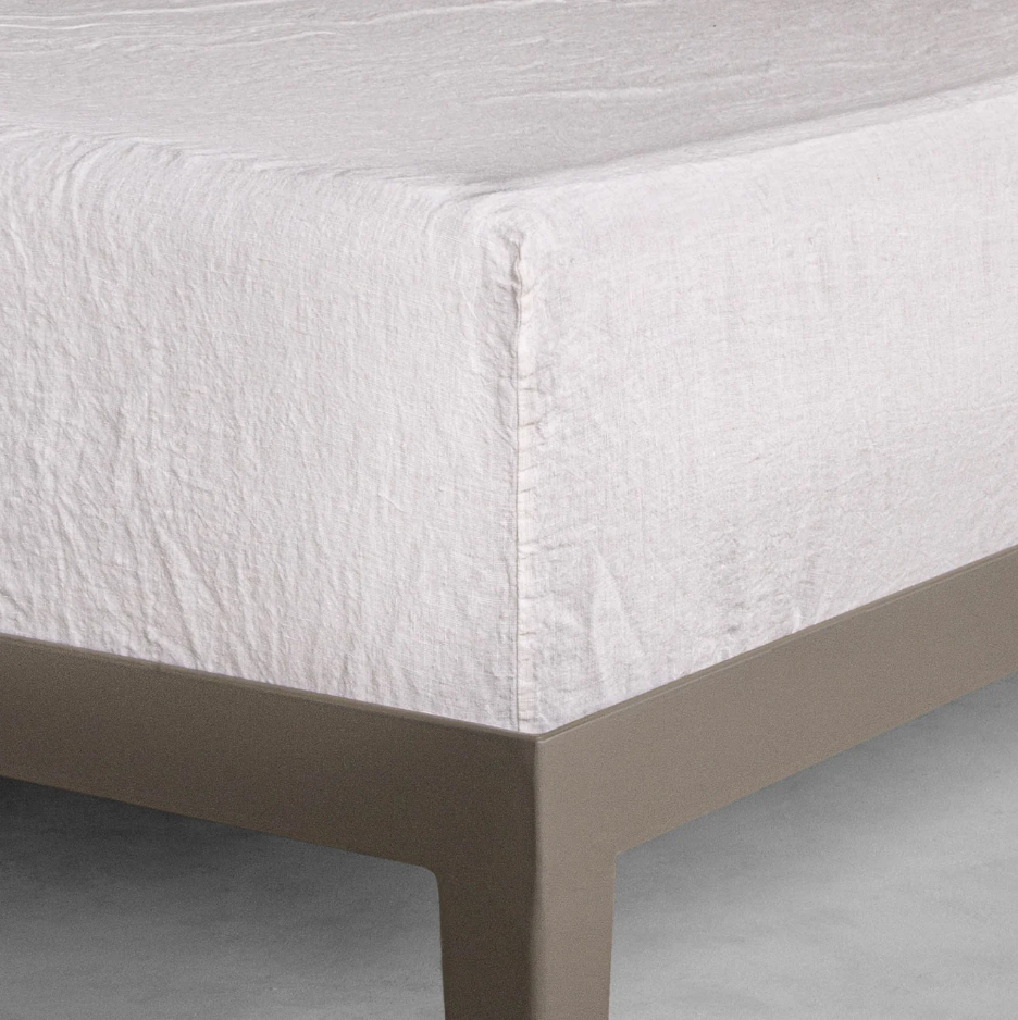 Hale Mercantile 'Basix' Linen Fitted Sheet