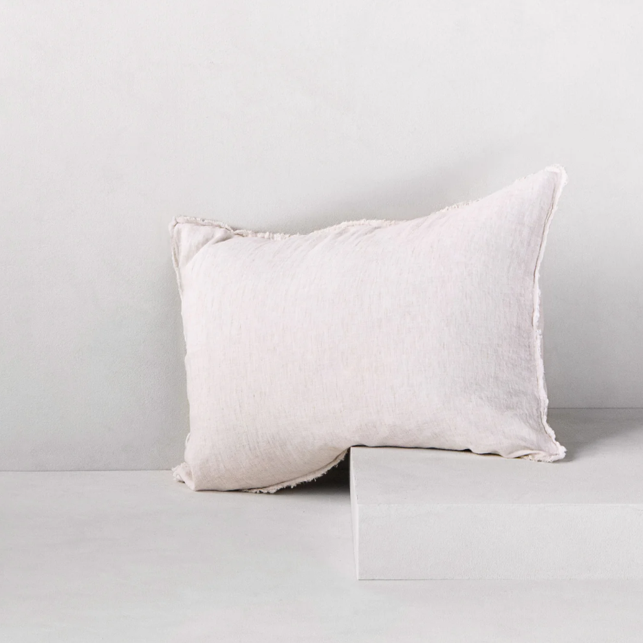 Hale Mercantile 'Flocca' Linen Standard Pillowcase