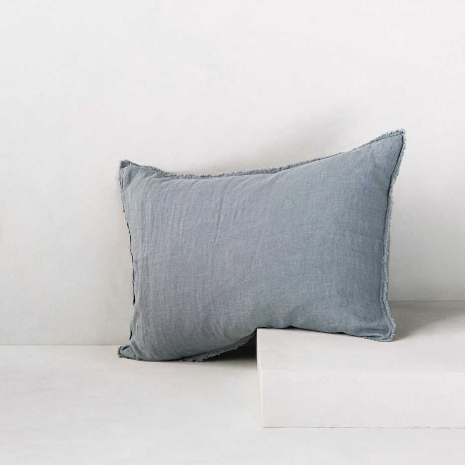 Hale Mercantile 'Flocca' Linen Standard Pillowcase