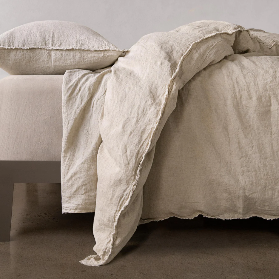 Hale Mercantile 'Basix' Linen Duvet Cover