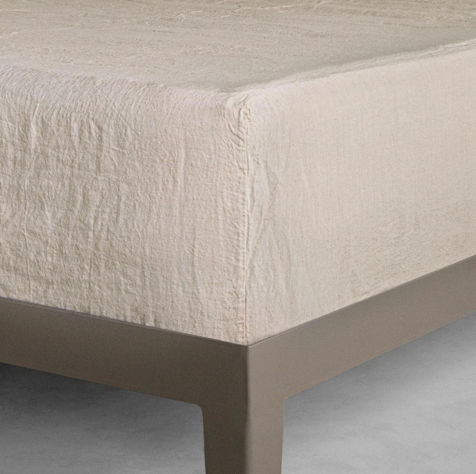 Hale Mercantile 'Basix' Linen Fitted Sheet