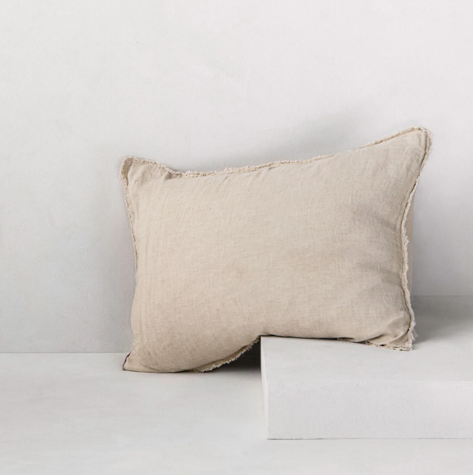 Hale Mercantile 'Flocca' Linen Standard Pillowcase