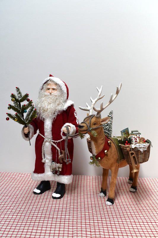 Santa & Prancer Toy Delivery