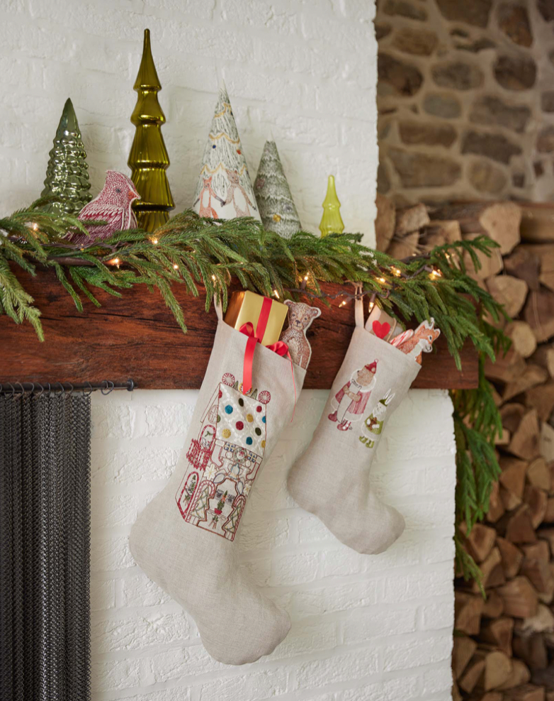 Coral & Tusk North Pole Bear and Bunny Small Stocking