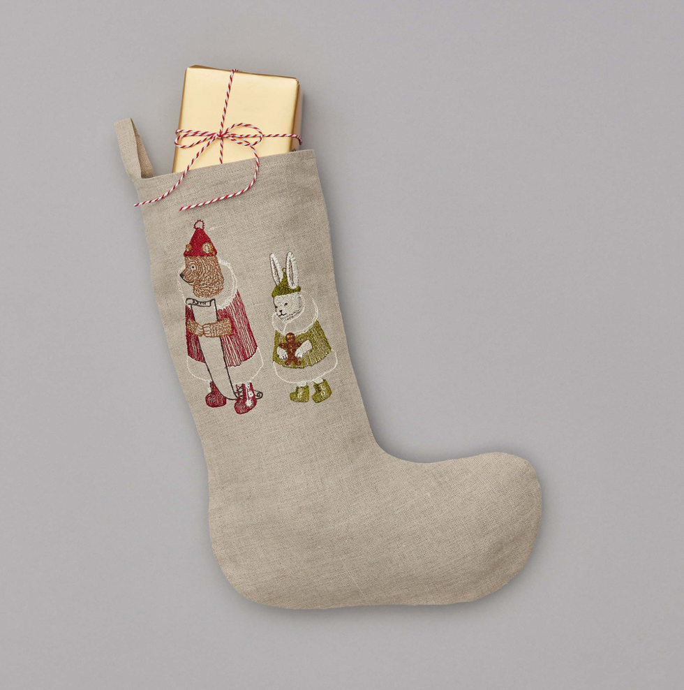 Coral & Tusk North Pole Bear and Bunny Small Stocking