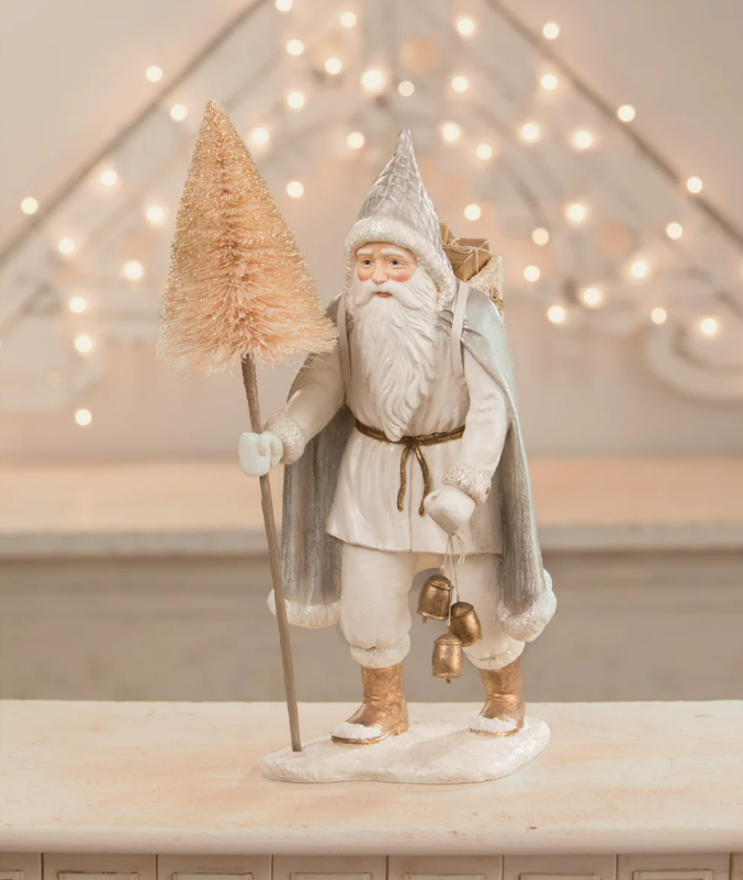 Frosted Metallics Santa