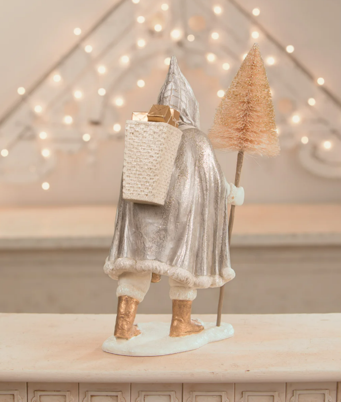 Frosted Metallics Santa