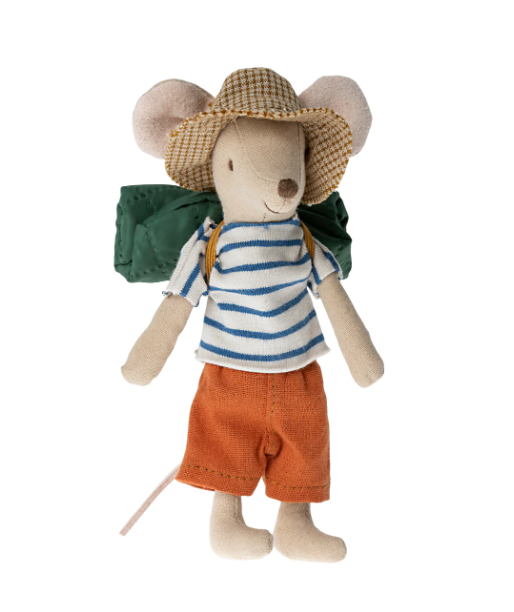 Maileg Hiker Mouse Big Brother