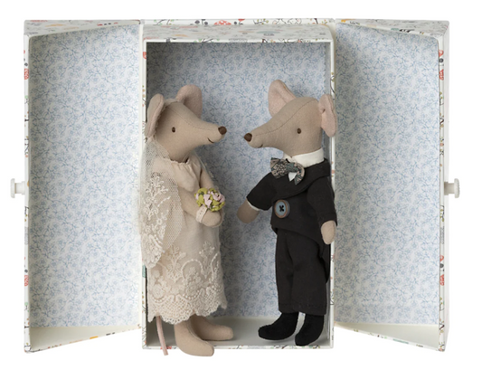 Maileg Mice Wedding Couple in Box