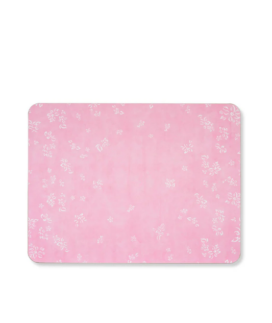 Summerill & Bishop 'Pale Pink Falling Flower' Cork-Backed Placemat