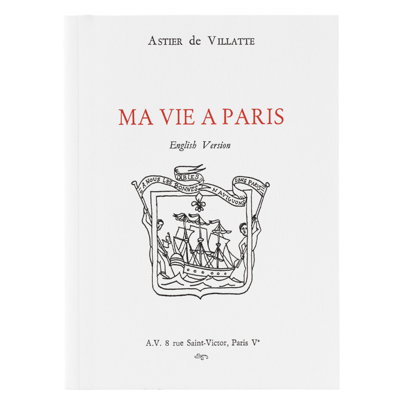 Astier de Villatte - Ma Vie à Paris, English Guide Book, 4th edition