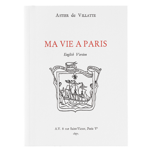 Astier de Villatte - Ma Vie à Paris, English Guide Book, 4th edition